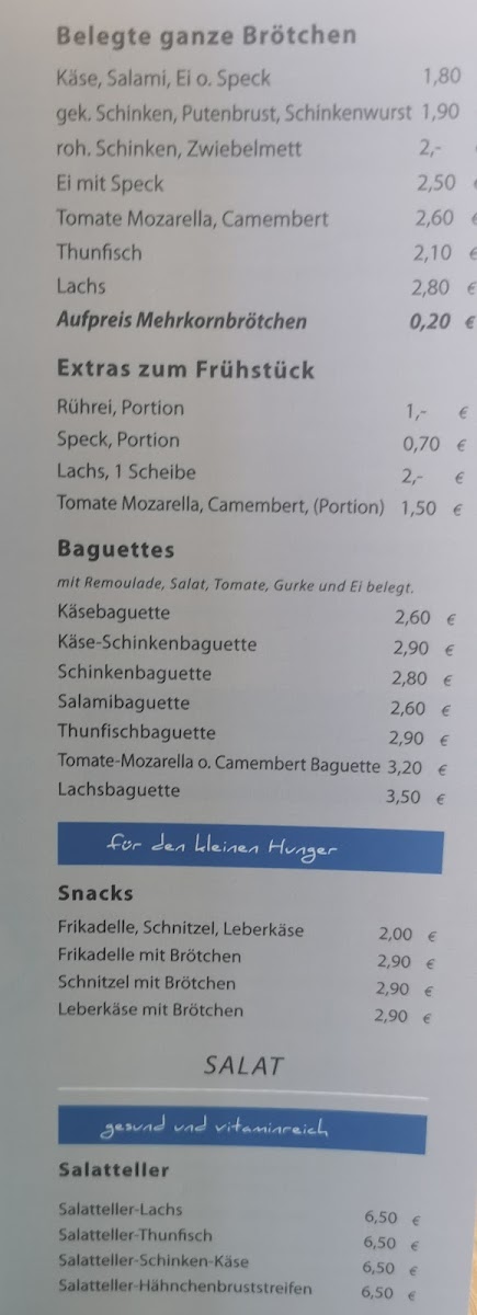 Menu Café Der Begegnung, Lebenshilfe Heinsberg E.v.-2